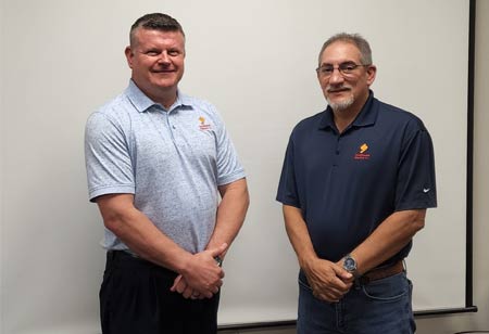 Kevin Bachhofer, Operations Manager & Mike Switzer, Product Line Manager, <a href='https://www.swelectric.com/industrial-motors/' rel='dofollow' target='_blank' style='color:blue !important'>Southwest Electric Co</a> | Electrical Business Review